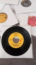 NORTHERN SOUL TAMLA WIGAN CASINO 45 ALLNIGHTER BENNY CURTIS THATS ALL RIGHT 