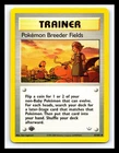 💥 Pokemon 1st Edition Breeder Fields # 62/64 Pokemon Neo Revelation w Dragonite
