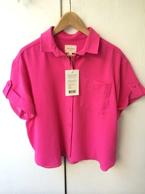 Sezane Laurine Chemise Rose S - Neuve avec étiquette NWT - Photo 1/4