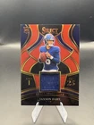 2025 Panini Select - Draft Selections Jaxson Dart #DSM-JDT Red Prizm (MEM, RC)