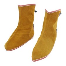 Split Leather Welding Spats/Shoe Protector Cover 240mm Height