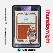 2025 NATIONAL TREASURES COLLEGE MATTHEW GOLDEN SILHOUETTES SIGNATURES RC /99