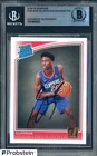#1 Shai Gilgeous-Alexander Signed 2018-19 Donruss #162 RC Rookie BGS BAS AUTO