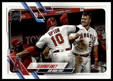 2021 Topps #166 Elbows Only (Justin Upton / Mike Trout)