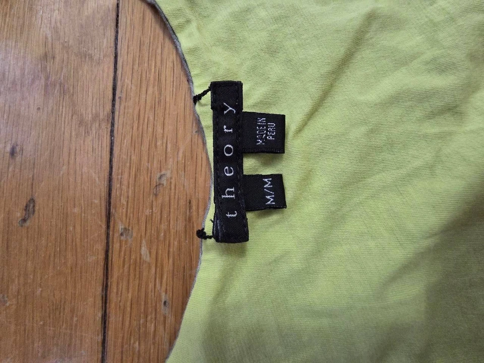 Theory reversible racerback tank top Grey/yellow size Medium A001282 - Image 2 of 4