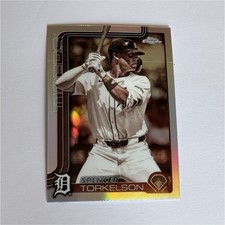 Topps 2025 Chrome Update Spencer Torkelson Detroit Tigers USC27 Baseball Card