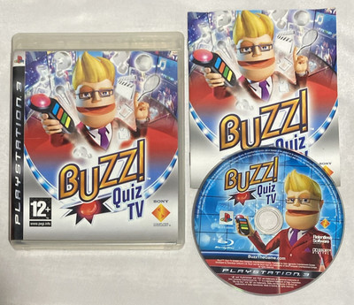 Buzz! : Quiz TV - PlayStation 3 - PS3 - PAL