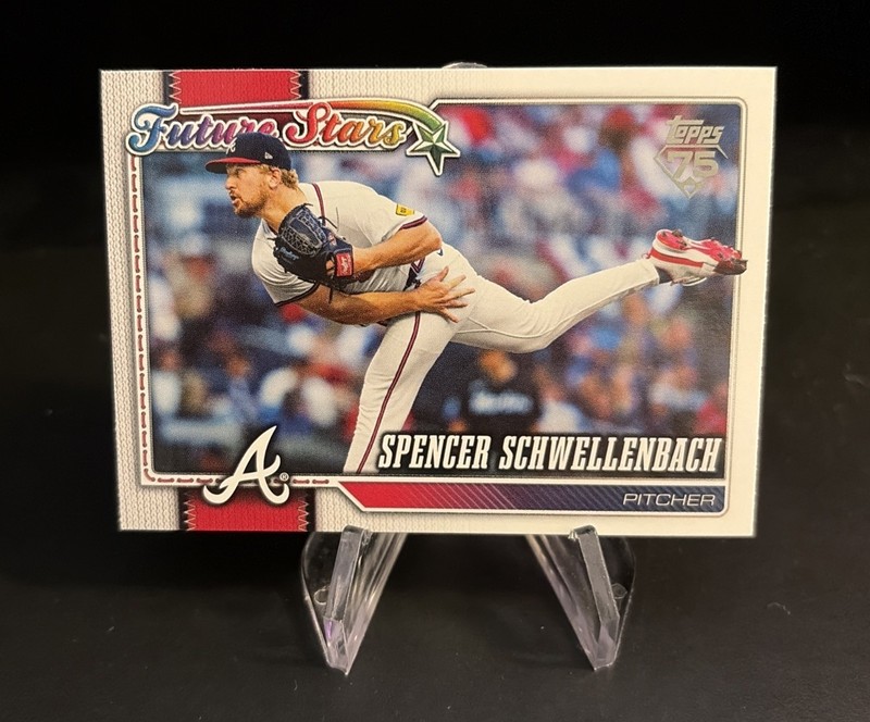 Spencer Schwellenbach #306 2026 Topps Future Stars Atlanta Braves