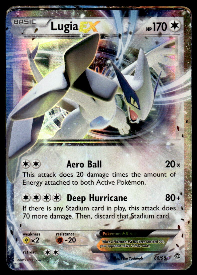 Pokemon TCG XY - Ancient Origins #68/98 Lugia EX Holo LP