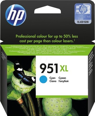 ORIGINAL HP 951XL Cyan CN046AE Druckerpatrone  Tintenpatrone Angebot Neu!
