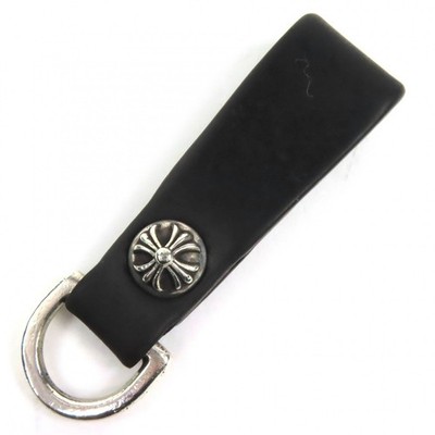 【希少】Chrome Hearts BELT LOOP CROSS BALL Great CHROME HEARTS Crossball D-ring belt loop keychain with