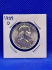1959-D Franklin Silver Half Dollar