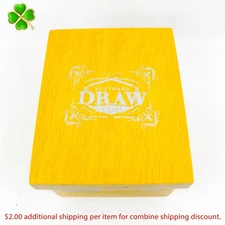 Southern Draw Robusto Evening Primrose Empty Wood Cigar Box 6" x 4.75" x 3.75"