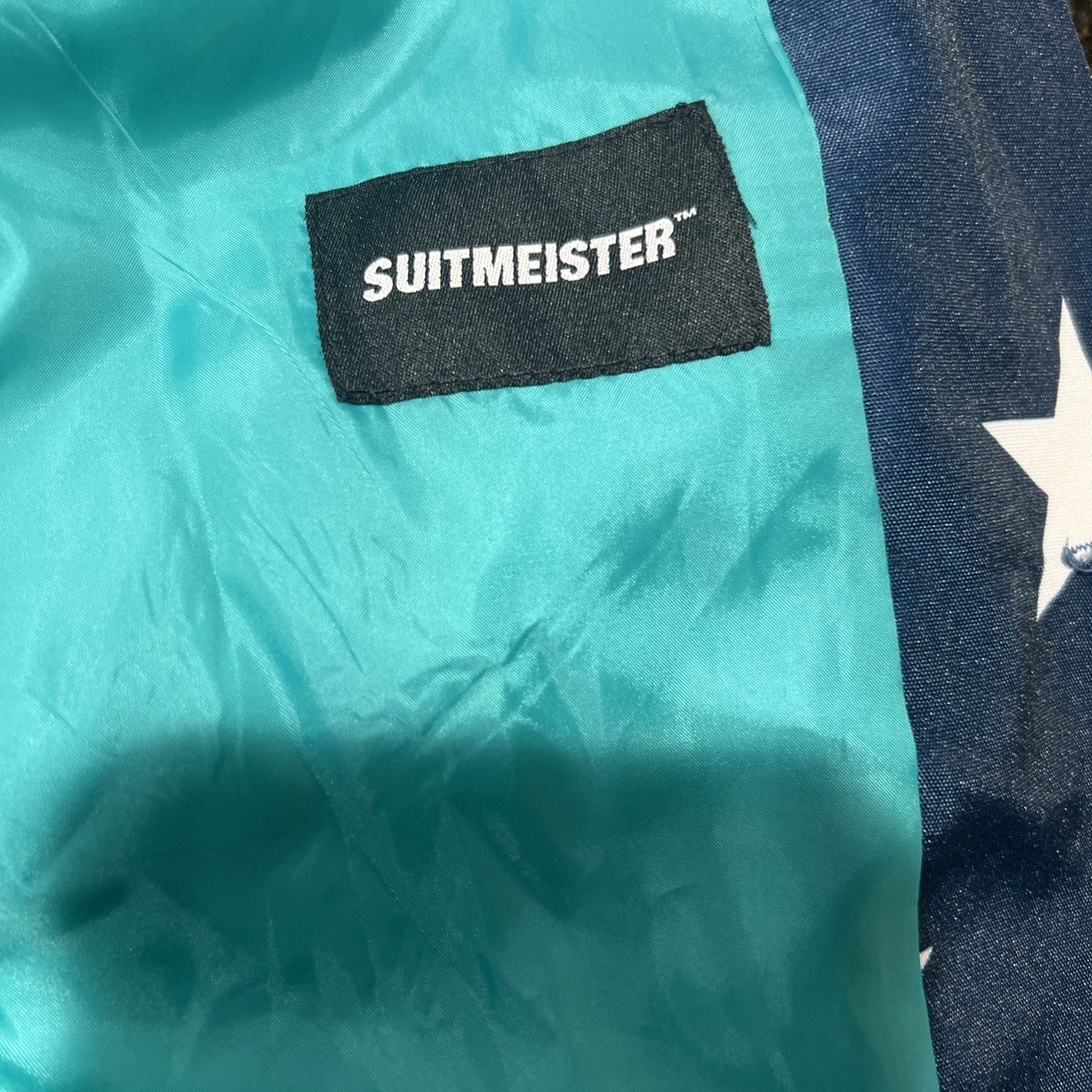  Suitmeister USA Flag Patriotic Blazer Men's Size 2XL NWT 4th of July Halloween image 4