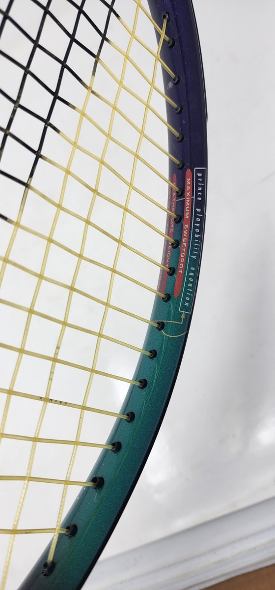 Raquette De Tennis Vintage Prince Pro Oversize En Aluminium (4 1/4) - Occasion Collection
