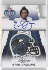 2010 Playoff Prestige Pro Helmets Earl Thomas III #NFL-ET Auto 0u1