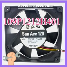 One SANYO 109P1212H401 12025 12V 0.45A Case Fan Fast Shipping 120x120x25mm 3pin
