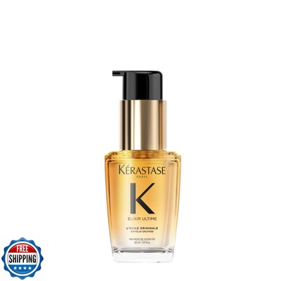 Kerastase Elixir Ultime Refillable Hair Oil - Hydrates and Smoothes Frizz, Ad