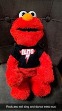 Hasbro Rock N Roll Let s Rock ELMO Dancing Singing Toy - Works