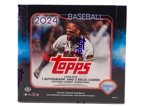 2024 TOPPS SERIES 1 BASEBALL HOBBY JUMBO BOX