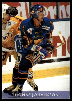 1995-96 Leaf Elit Set Sweden Thomas Johansson Djurgårdens IF #30
