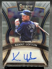 2020 Panini Select - Signatures Kenny Lofton Auto #S-KL /99 Cleveland Atlanta