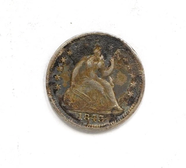 1843 Year Seated Liberty Half Dimes (1837-1873) for sale | eBay