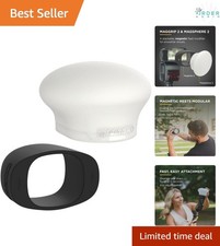 Flash Diffuser Kit MagSphere 2  MagGrip 2 Flexible Light for On-Camera Photo...