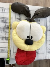 RARE Vintage Odie Nylon Plush Dog Pillow 1990 Garfield Spencer Gifts 40