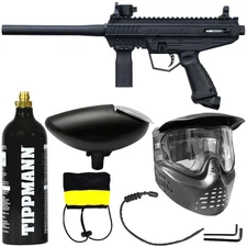 Tippmann Stormer Basic Paintball Marker Black CO2 Package