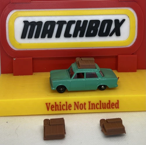 Vintage Matchbox Lesney NO. 56 Fiat 1500 / 2 Luggage Tops (vehicle Not Included)