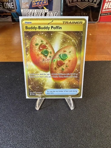 Buddy-Buddy Poffin 223/167 Sv06 Twilight Masquerade Trainer Hyper Rare Holo