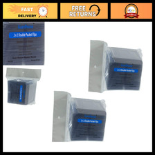 200 Pack Double-Pocket Coin Flips - Unplasticized with Paper Inserts, 2x2 Holder