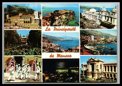 Ansichtskarte La Principauté de Monaco