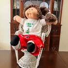 Vintage 1972,1982 Cabbage Patch Kids Girl Doll "I Went to China" Brown Hair