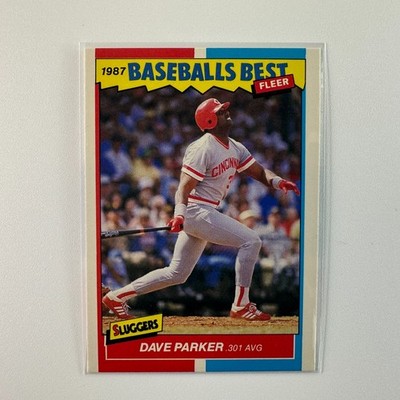 1987 Fleer Baseball's Best Sluggers vs. Pitchers - Dave Parker #29 Cincinnati