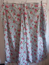 Rosalie Rosali Gardine Hellblau 2 Vorhaenge Ikea Stoff