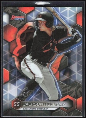 2023 Bowman's Best - Top Prospects Refractors Jackson Holliday TP-12  Orioles