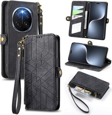 MOJIA Hülle für Honor Magic7 Pro/Magic 7 Pro Cover, [Anti-Sturz] Fashion Flip Case