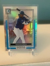 2026 Topps Chrome NSCC MLB Josue De Paula Bowman Refractor National Convention