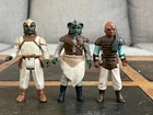 Vintage Star Wars Kenner 1983 figure lot Jabba Skiff Guard Klaatu Weequay