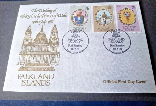 Falkland Islands 1981 Royal Wedding First Day Cover
