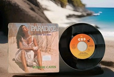 45 Runden Platte PHOEBE CATES PARADISE Filmthema + Instrumental cbs 1982 EX-/nM