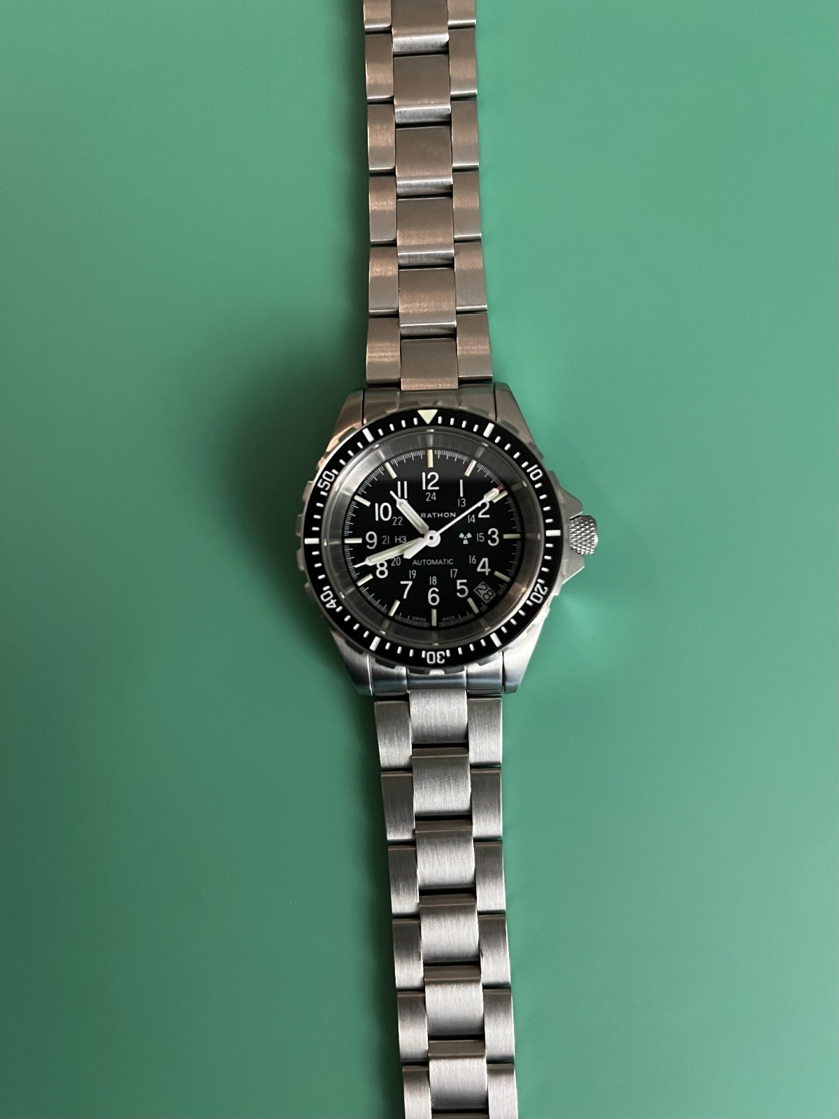 Marathon Diver's Automatic Watch (MSAR 36mm) - with bracelet and rubber strap