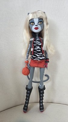 Mattel Monster High Werecat Twins Meowlody Doll - First Wave