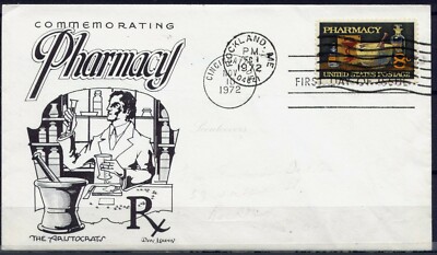 FDC United States, 1972. Commemorating Pharmacy | eBay