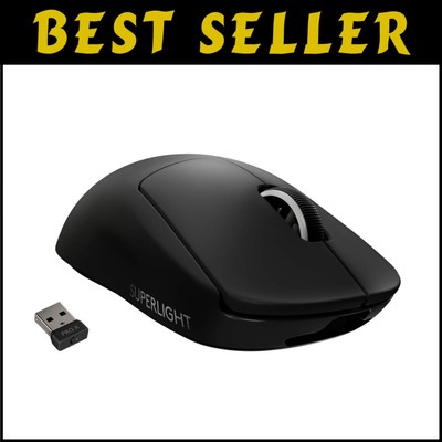 PRO X Superlight Wireless Gaming Mouse - Ultra-Lightweight, HERO 25K, 25,600 DPI