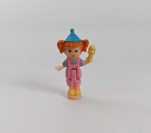 Polly Pocket 1992 Partytime Stamper - Birthday - Joanne aka Tawny