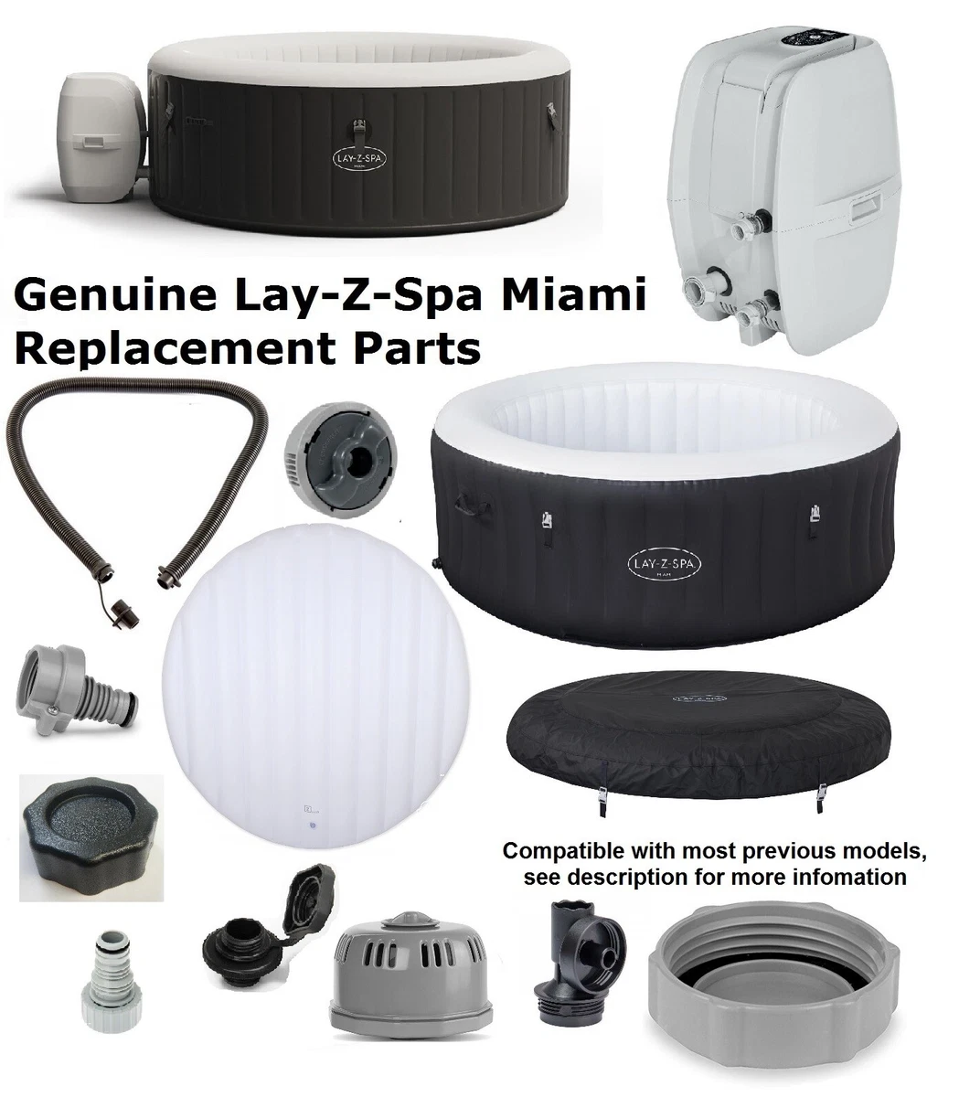 Lay Z Spa Miami Airjet Hot Tub Spa - Replacement Parts - BW60001 Lazy  Layzee | eBay