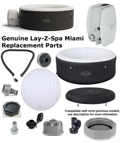 Lay Z Spa Miami Airjet Hot Tub Spa - Replacement Parts - BW60001 Lazy Layzee - Afbeelding 1 van 26